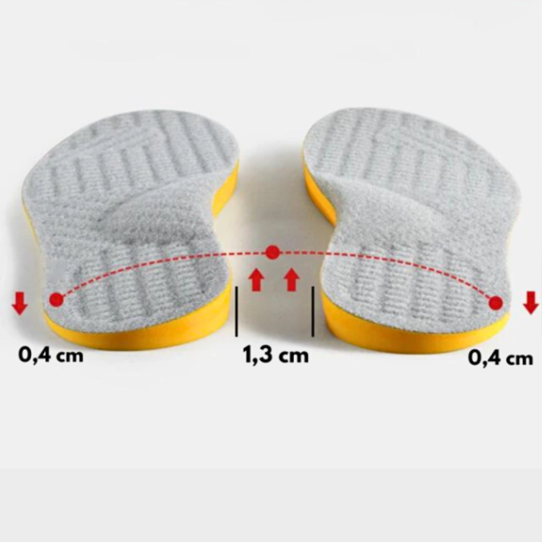 Palmilha Correção de pisada Pronada e Supinada