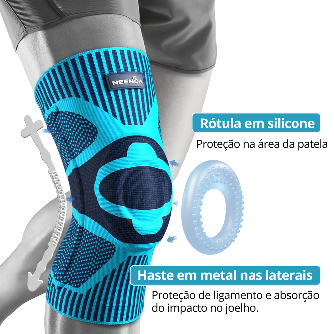 Joelheira Esportiva com Dupla Proteção