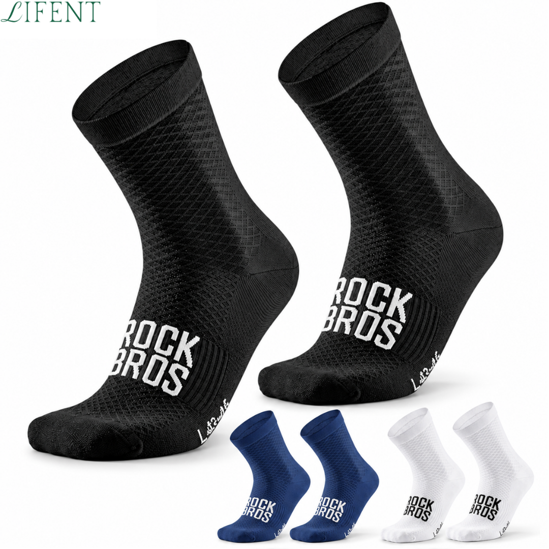 Meia de Compressão Esportiva Performance Lifent - Kit 3 pares