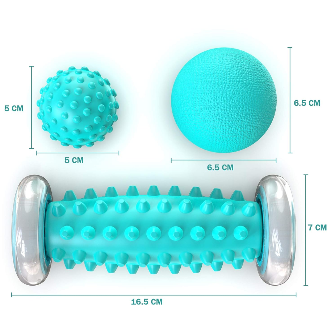 Fascitex - Kit Massagem para os Pés - Fascite e Dores