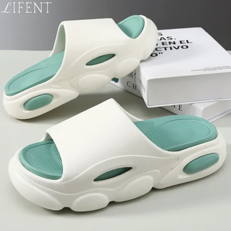 Chinelo Aumenta Altura Newlifent Verde - Ganhe 5cm