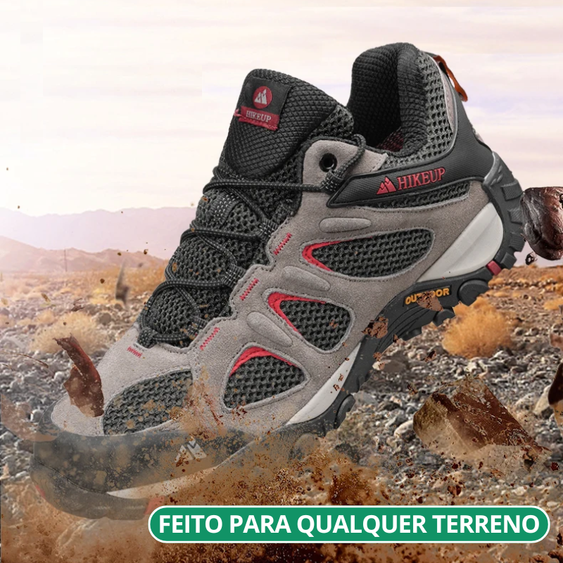 Tênis Hikeup em Couro legítimo