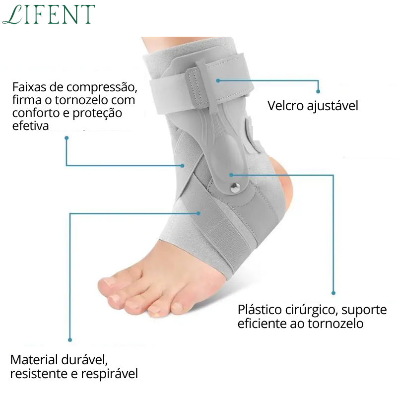 Tornozeleira Estabilizadora para Entorse e Lesões
