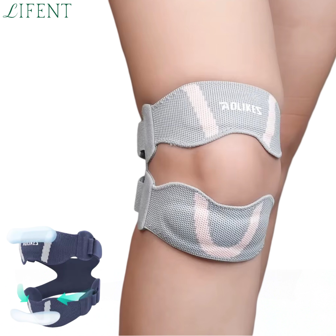 Joelheira Dupla Patelar com Gel Aolikes