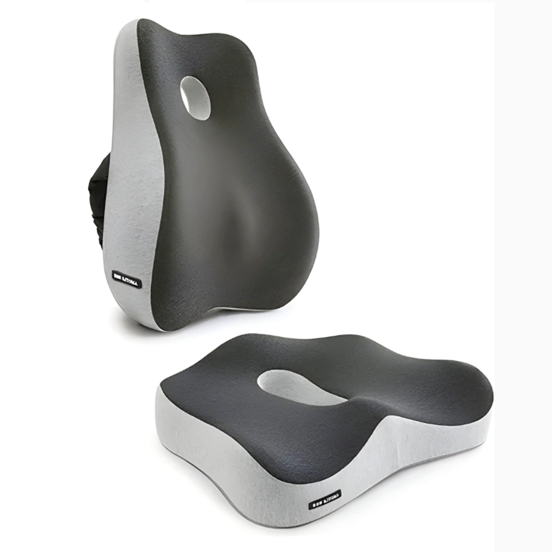 Encosto e Assento para Dores na Coluna e Lombar