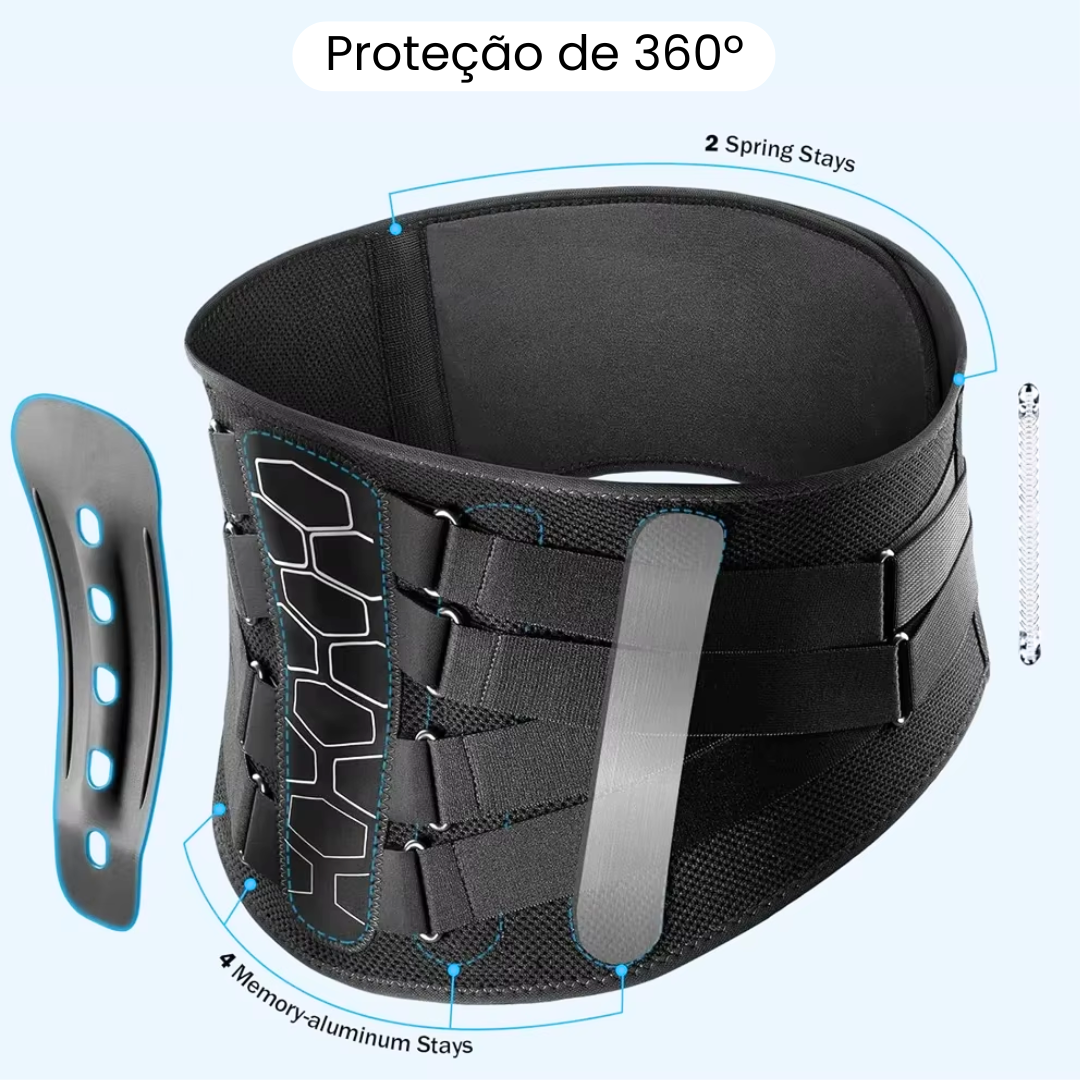 OrthoLifent - Cinto Lombar com apoio Interno