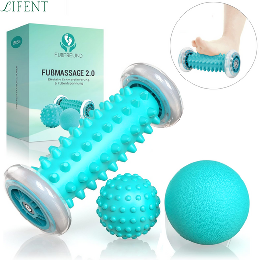 Fascitex - Kit Massagem para os Pés - Fascite e Dores