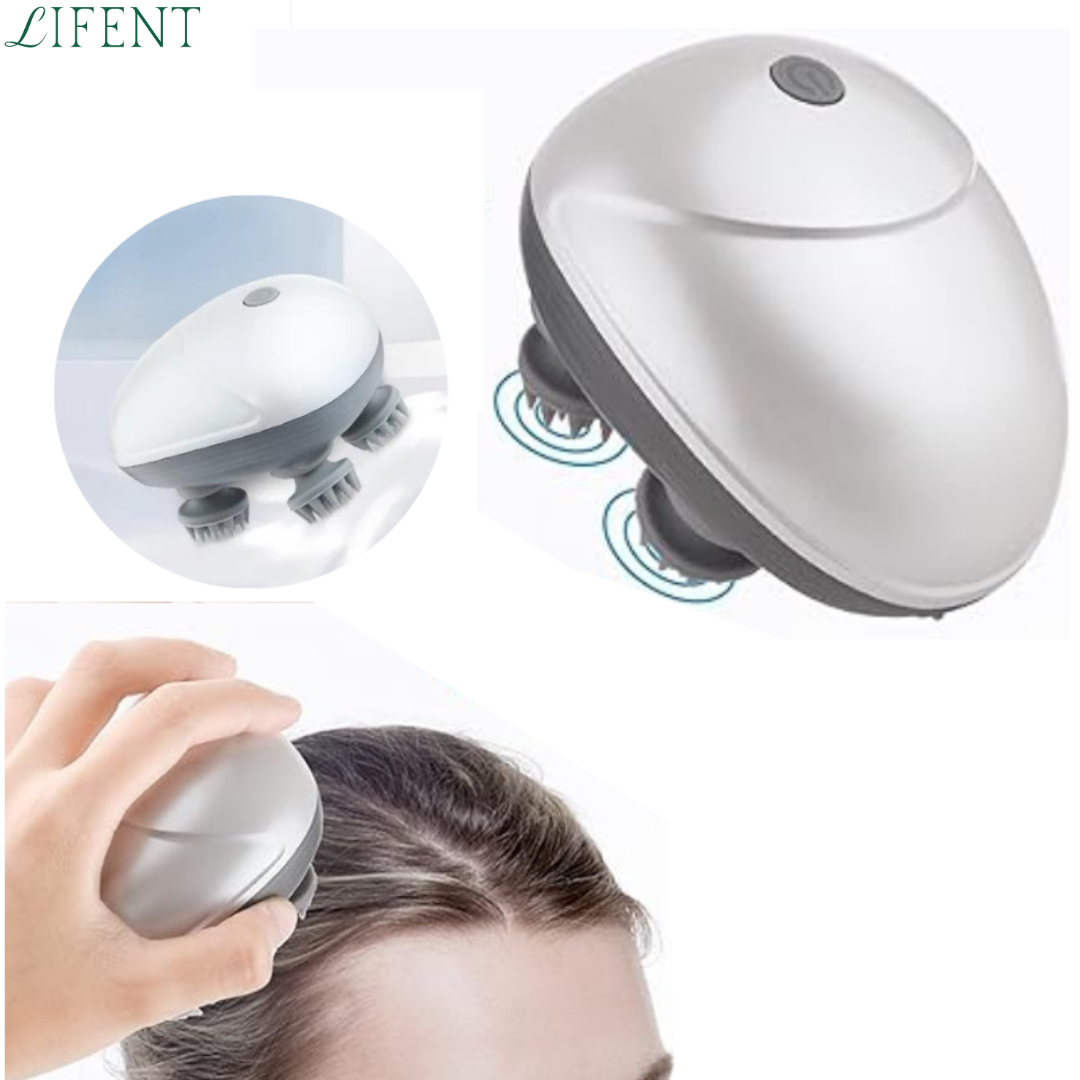 Massageador e Estimulador de Couro Cabeludo