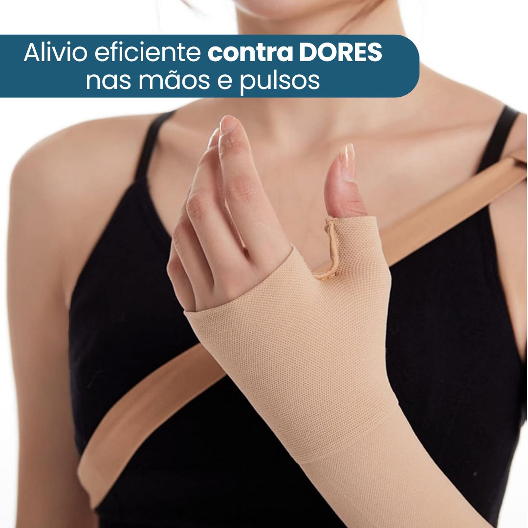 Luva de Compressão contra Artrite e Dores