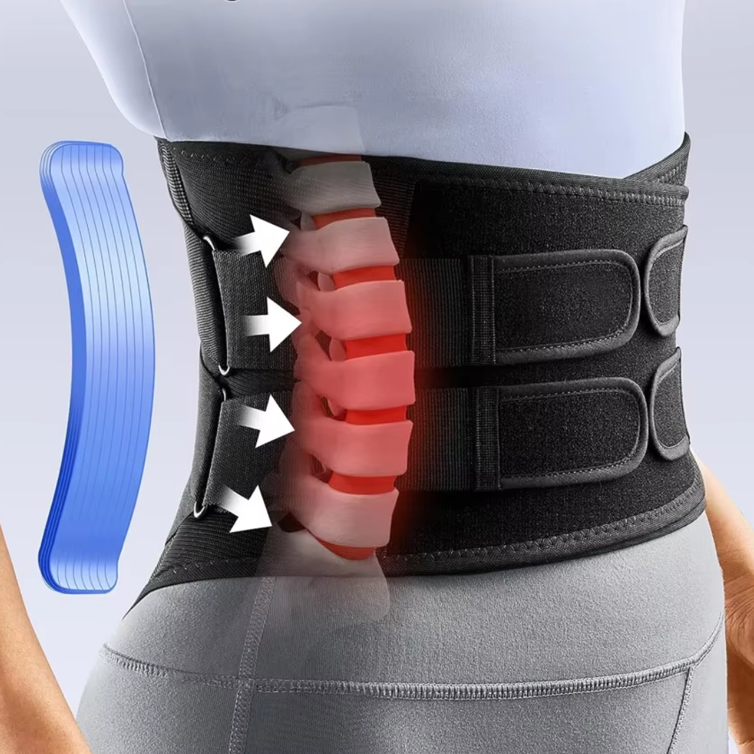 Lordoc - Cinto para Dor Lombar com Hastes