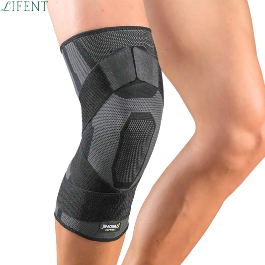 Joelheira com Faixas Transversais p/ Proteção de Ligamentos (Duas unidades)