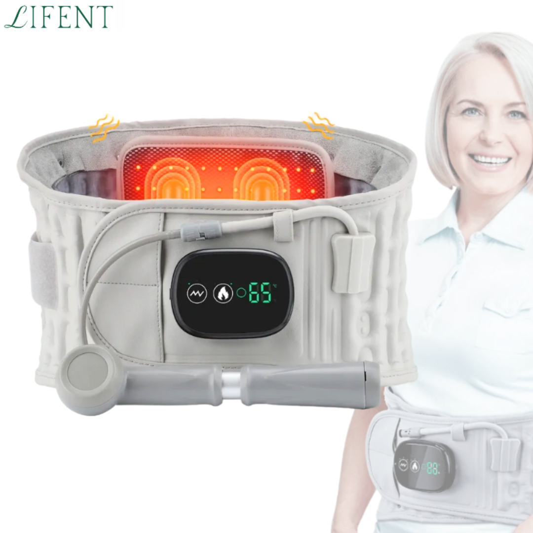 Spinecure - Cinta de Massagem/Compressão e Aquecimento Lombar