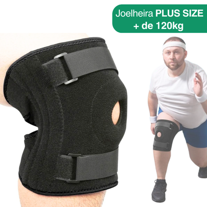 Joelheira PLUS SIZE - Proteção para pessoas acima de 120kg
