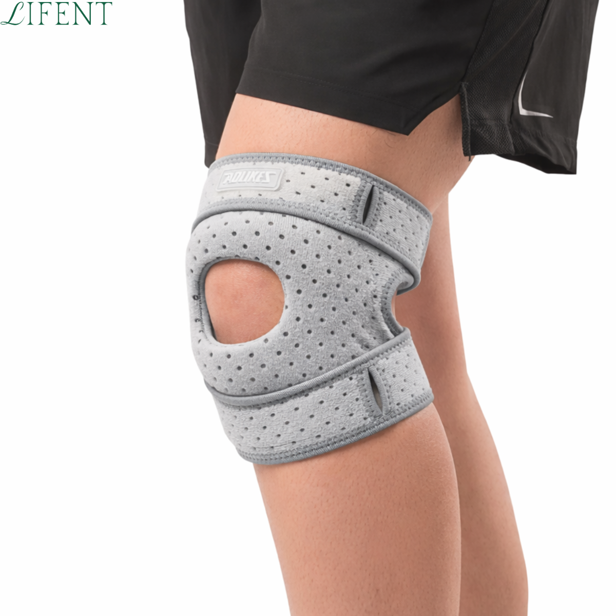 Joelheira Patelar Ajustável com Rótula em Silicone