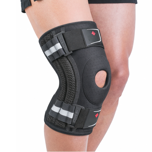 Joelheira com Hastes laterais Maleáveis