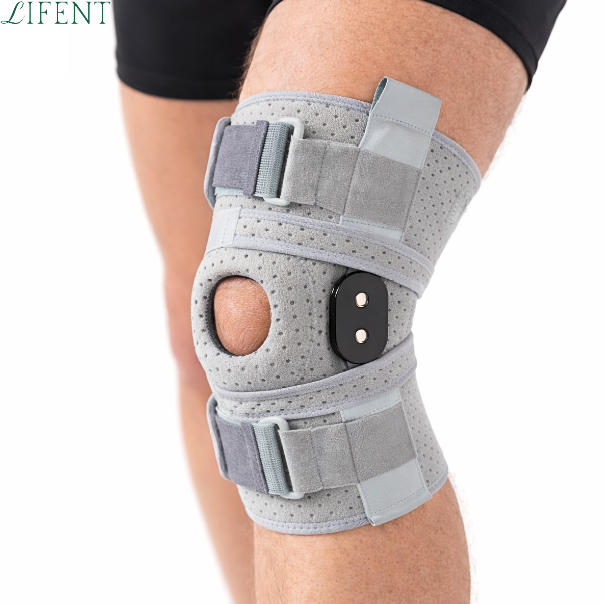 Joelheira com Proteção Dupla de Ligamentos