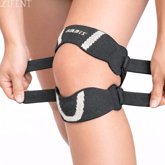 Joelheira Dupla Patelar com Gel Aolikes