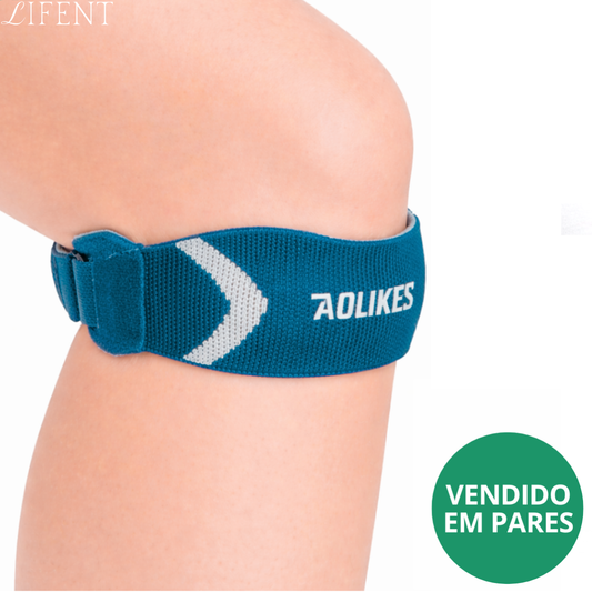 Faixa Patelar Esportiva com Gel - (Duas unidades)