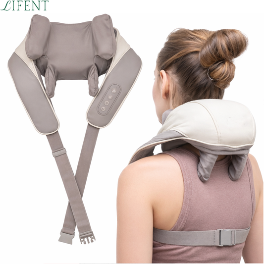 Massageador de Pescoço e Ombros para Alívio de Tensão – Lifent