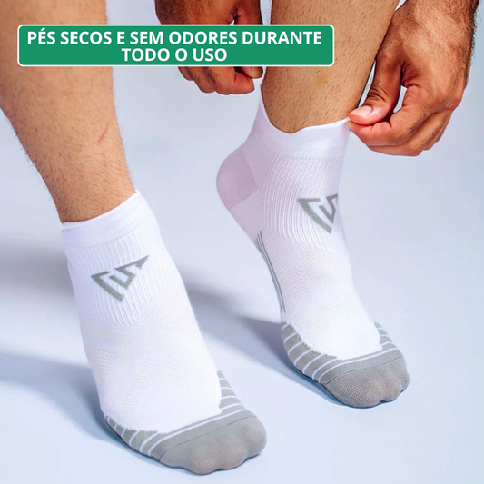 Meia Esporte Performance Pro Lifent (Kit com 4 Pares)
