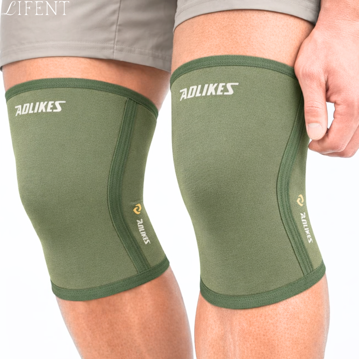 Joelheira em Neoprene 7mm para Esportes (Duas unidades)