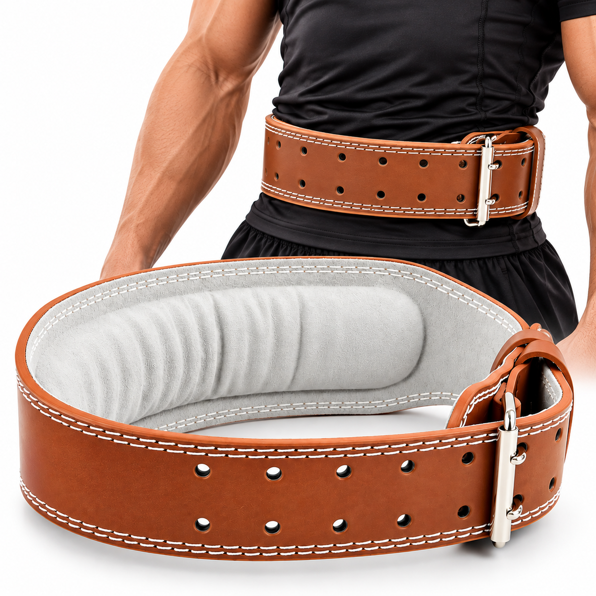 Cinto Lombar para Treinamento Lifent + Strap de BRINDE