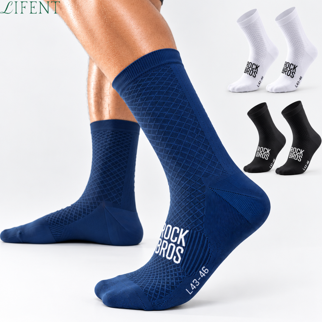 Meia de Compressão Esportiva Performance Lifent - Kit 3 pares