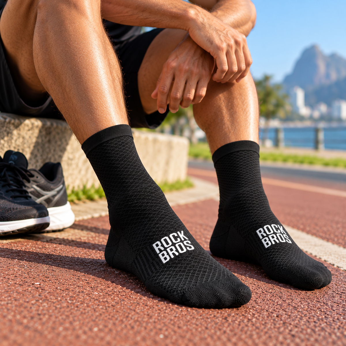 Meia de Compressão Esportiva Performance Lifent - Kit 3 pares