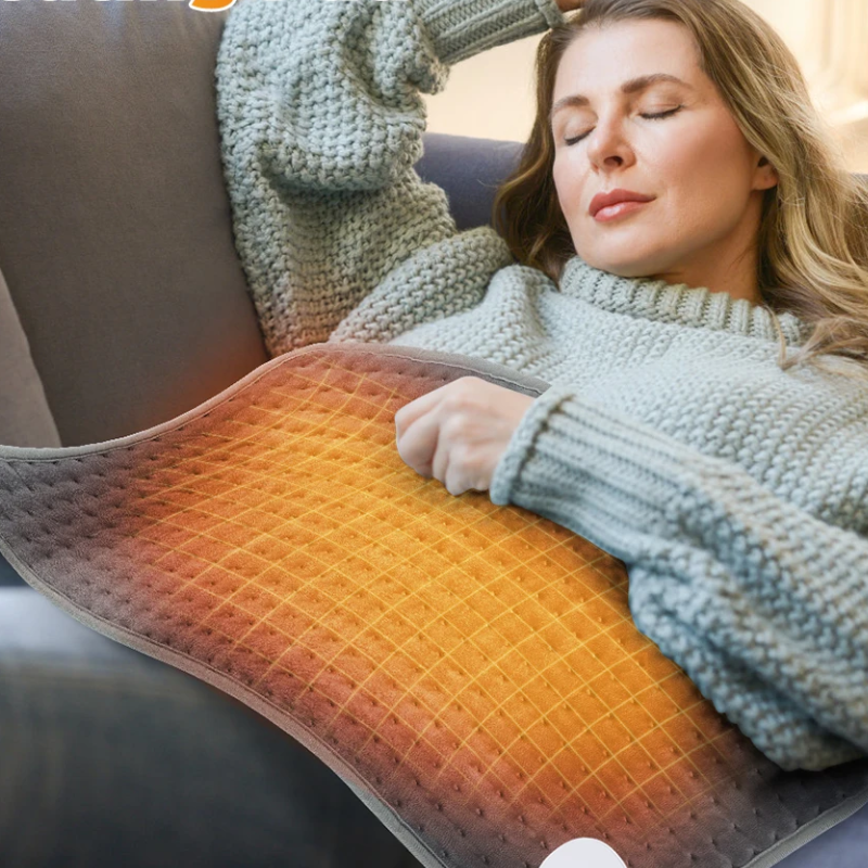 Manta Térmica para Alívio de Dores Musculares e Cólicas