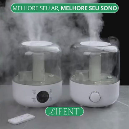 Umidificador de Ar Profissional com 3 Litros